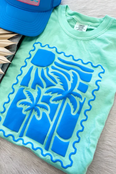 Sunny Days Puff Stamp Tee