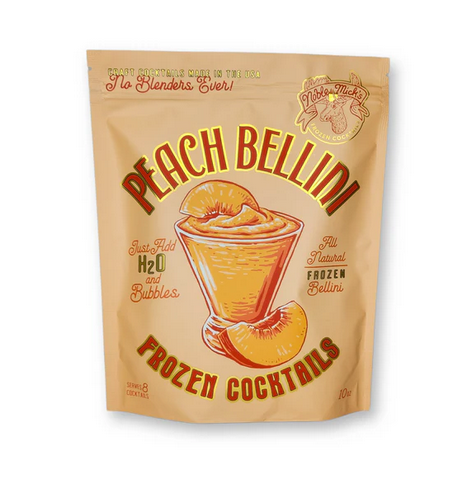 Peach Bellini Frozen Cocktail