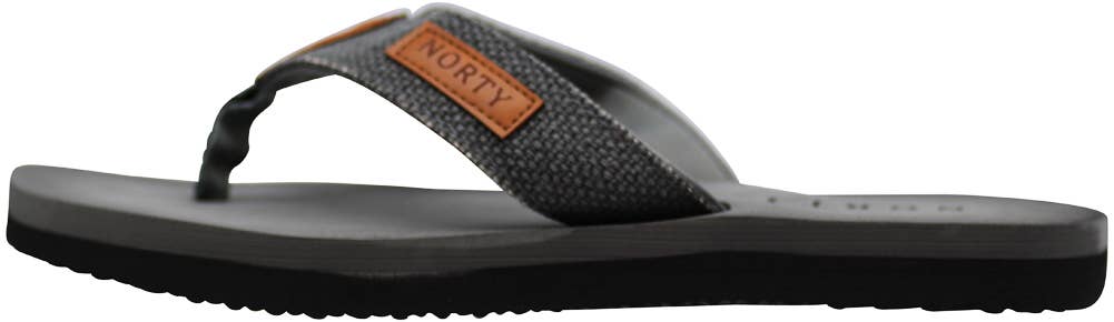 Norty Men's Soft EVA Sandal - Grey
